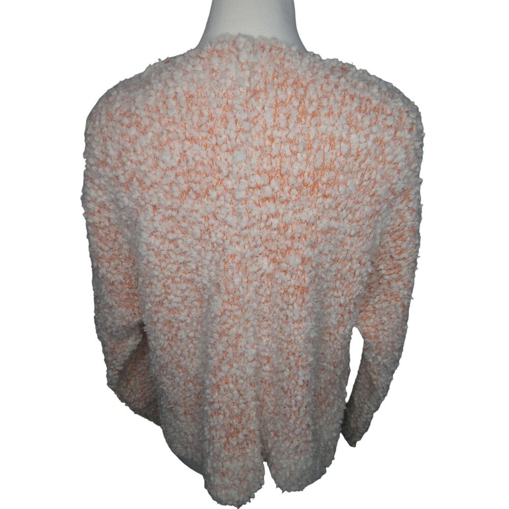 Hippie Rose Peach Sweater Top Women's M - Picture 4 of 6